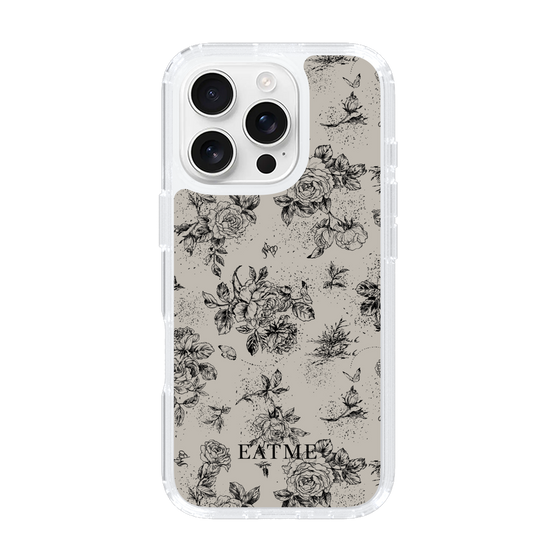 Slim Protection Case［ EATME - Toile de Jouy - Gray ］