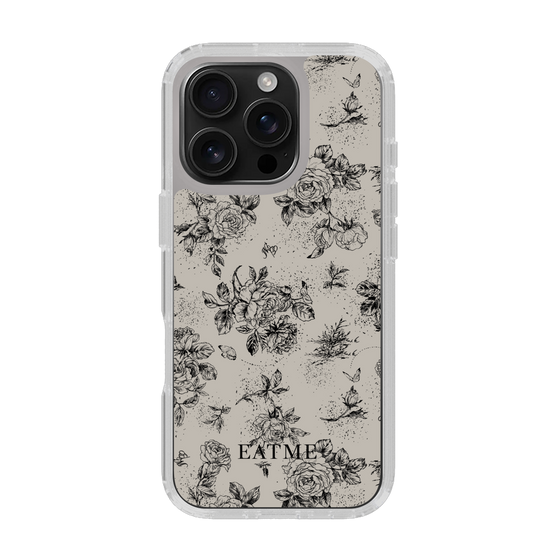 Slim Protection Case［ EATME - Toile de Jouy - Gray ］