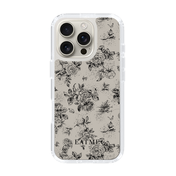 Slim Protection Case［ EATME - Toile de Jouy - Gray ］