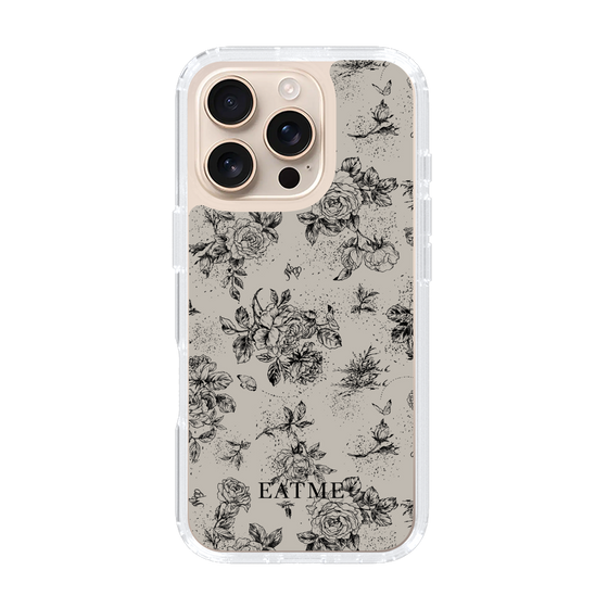 Slim Protection Case［ EATME - Toile de Jouy - Gray ］