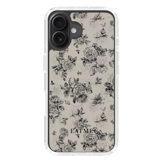 Slim Protection Case［ EATME - Toile de Jouy - Gray ］