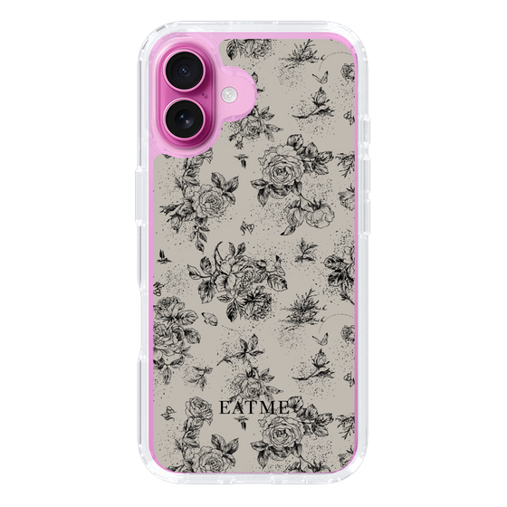 Slim Protection Case［ EATME - Toile de Jouy - Gray ］