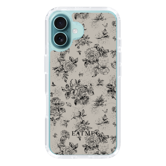 Slim Protection Case［ EATME - Toile de Jouy - Gray ］