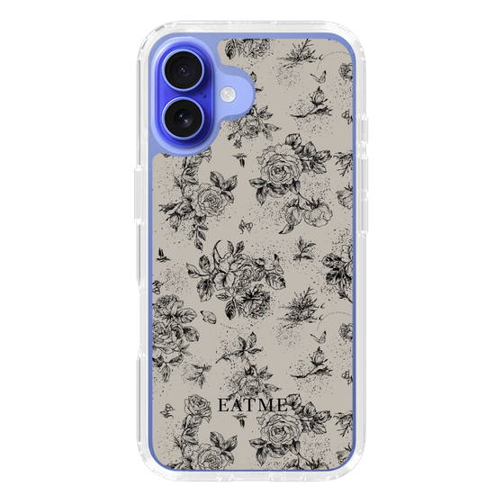 Slim Protection Case［ EATME - Toile de Jouy - Gray ］