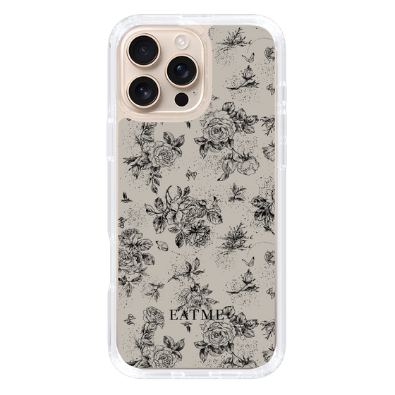 Slim Protection Case［ EATME - Toile de Jouy - Gray ］