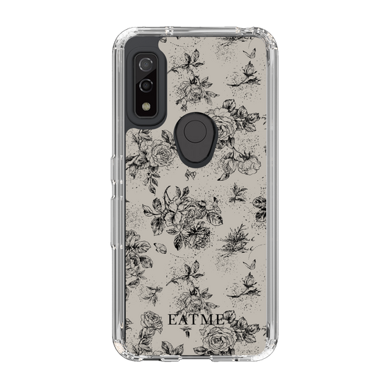 Slim Protection Case［ EATME - Toile de Jouy - Gray ］