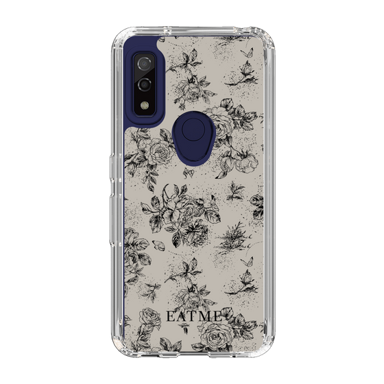 Slim Protection Case［ EATME - Toile de Jouy - Gray ］