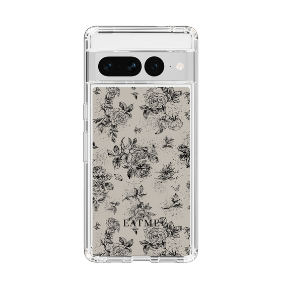 Slim Protection Case［ EATME - Toile de Jouy - Gray ］