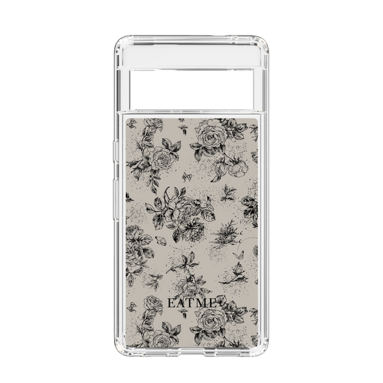 Slim Protection Case［ EATME - Toile de Jouy - Gray ］