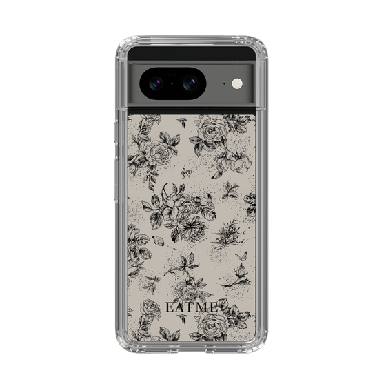 Slim Protection Case［ EATME - Toile de Jouy - Gray ］