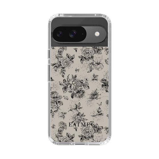 Slim Protection Case［ EATME - Toile de Jouy - Gray ］