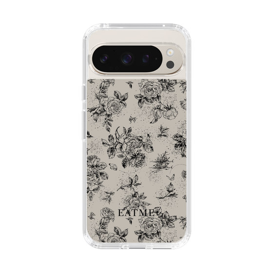 Slim Protection Case［ EATME - Toile de Jouy - Gray ］
