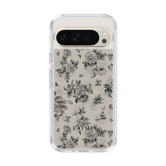 Slim Protection Case［ EATME - Toile de Jouy - Gray ］