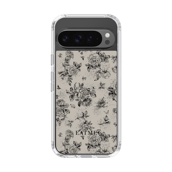 Slim Protection Case［ EATME - Toile de Jouy - Gray ］