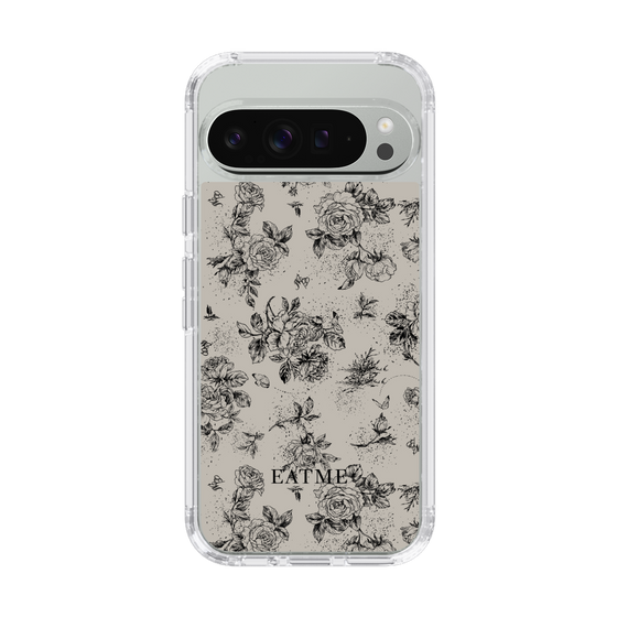 Slim Protection Case［ EATME - Toile de Jouy - Gray ］