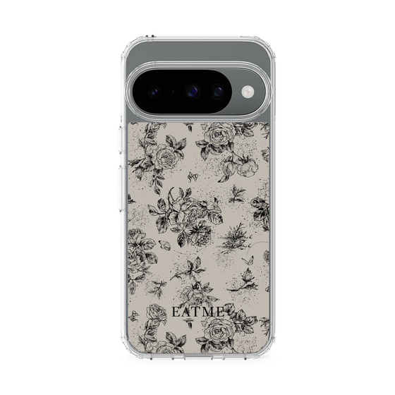 Slim Protection Case［ EATME - Toile de Jouy - Gray ］