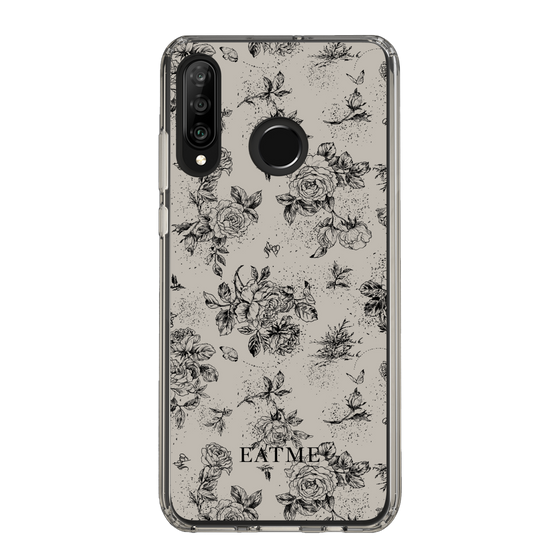 Slim Protection Case［ EATME - Toile de Jouy - Gray ］