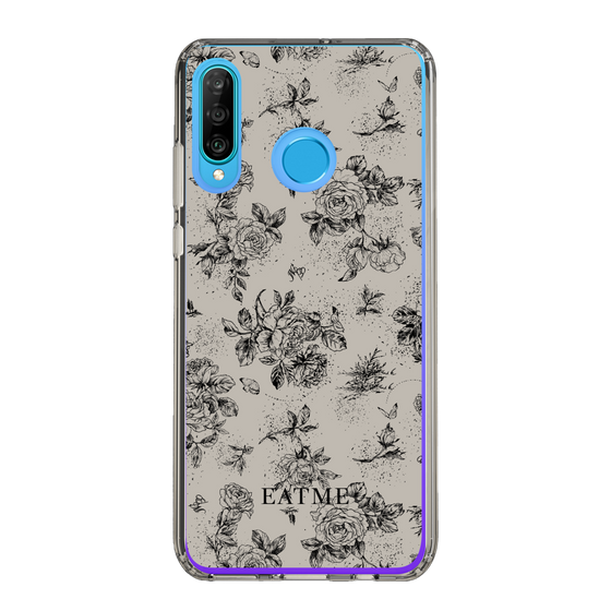 Slim Protection Case［ EATME - Toile de Jouy - Gray ］