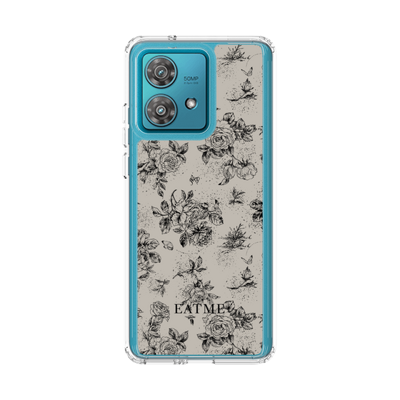 Slim Protection Case［ EATME - Toile de Jouy - Gray ］