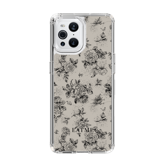 Slim Protection Case［ EATME - Toile de Jouy - Gray ］
