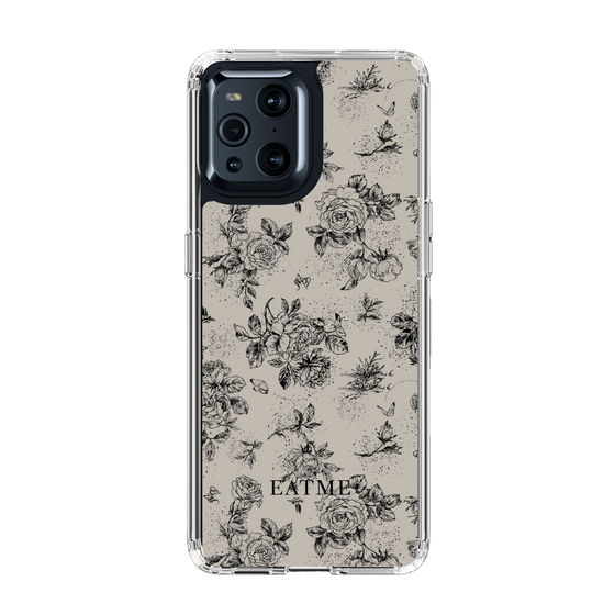 Slim Protection Case［ EATME - Toile de Jouy - Gray ］