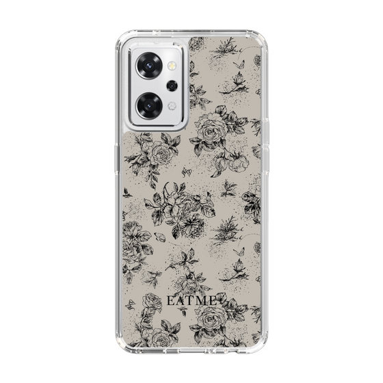 Slim Protection Case［ EATME - Toile de Jouy - Gray ］