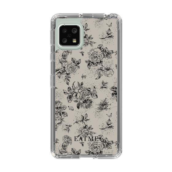 Slim Protection Case［ EATME - Toile de Jouy - Gray ］