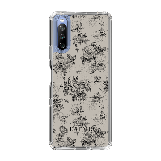 Slim Protection Case［ EATME - Toile de Jouy - Gray ］