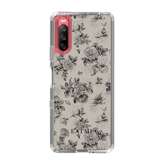 Slim Protection Case［ EATME - Toile de Jouy - Gray ］