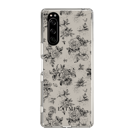 Slim Protection Case［ EATME - Toile de Jouy - Gray ］