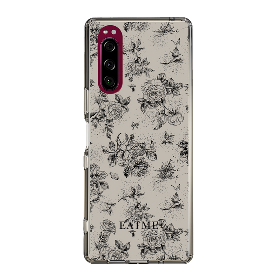Slim Protection Case［ EATME - Toile de Jouy - Gray ］