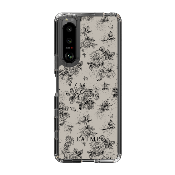 Slim Protection Case［ EATME - Toile de Jouy - Gray ］