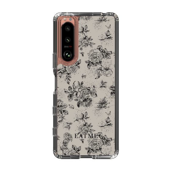 Slim Protection Case［ EATME - Toile de Jouy - Gray ］