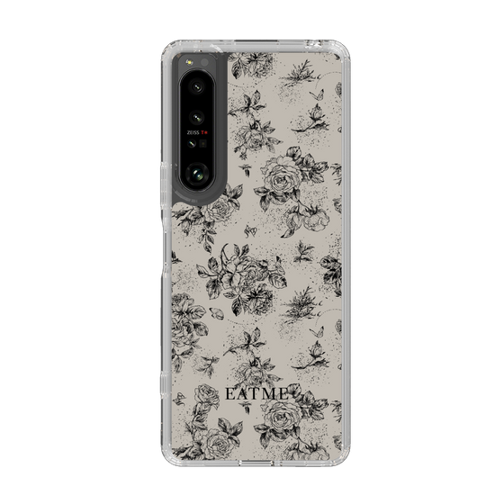 Slim Protection Case［ EATME - Toile de Jouy - Gray ］