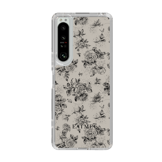 Slim Protection Case［ EATME - Toile de Jouy - Gray ］