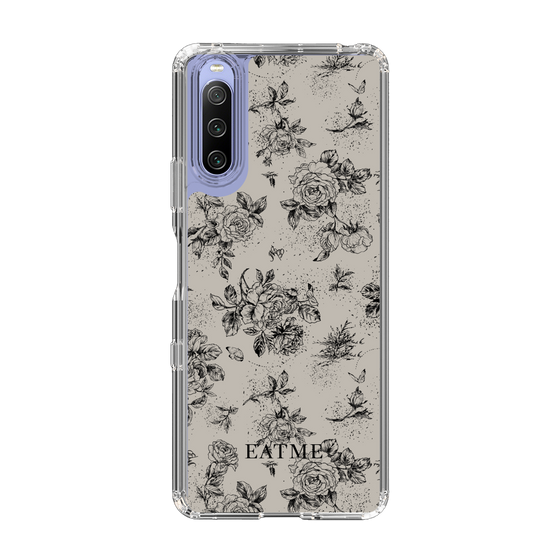 Slim Protection Case［ EATME - Toile de Jouy - Gray ］