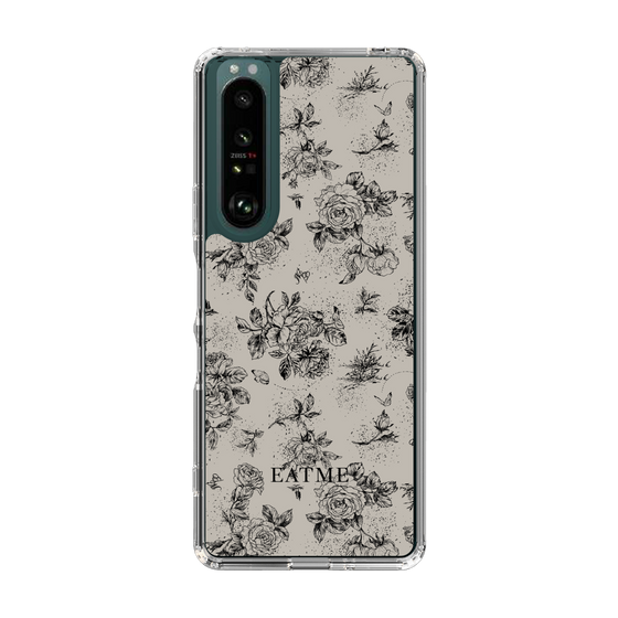 Slim Protection Case［ EATME - Toile de Jouy - Gray ］