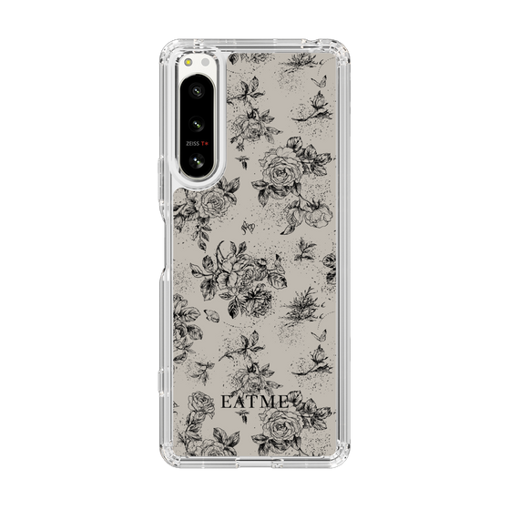 Slim Protection Case［ EATME - Toile de Jouy - Gray ］