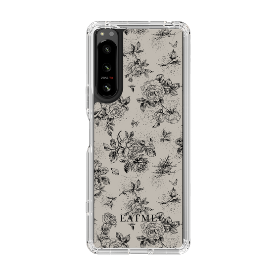 Slim Protection Case［ EATME - Toile de Jouy - Gray ］