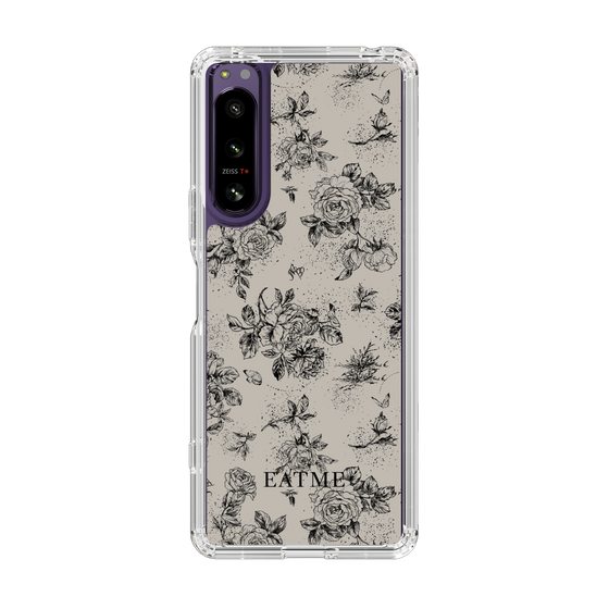 Slim Protection Case［ EATME - Toile de Jouy - Gray ］