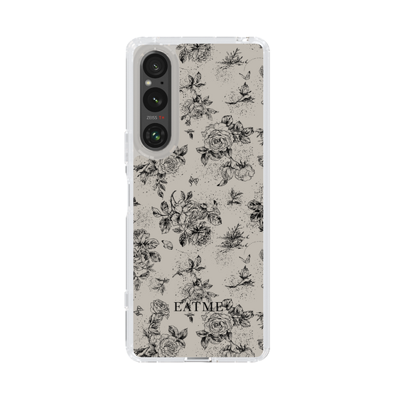 Slim Protection Case［ EATME - Toile de Jouy - Gray ］