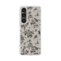 Slim Protection Case［ EATME - Toile de Jouy - Gray ］