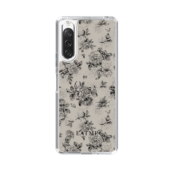 Slim Protection Case［ EATME - Toile de Jouy - Gray ］