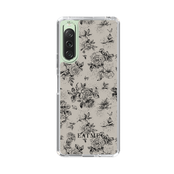 Slim Protection Case［ EATME - Toile de Jouy - Gray ］
