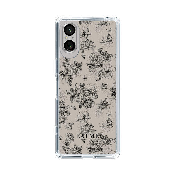 Slim Protection Case［ EATME - Toile de Jouy - Gray ］