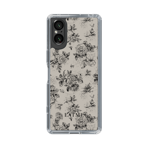 Slim Protection Case［ EATME - Toile de Jouy - Gray ］