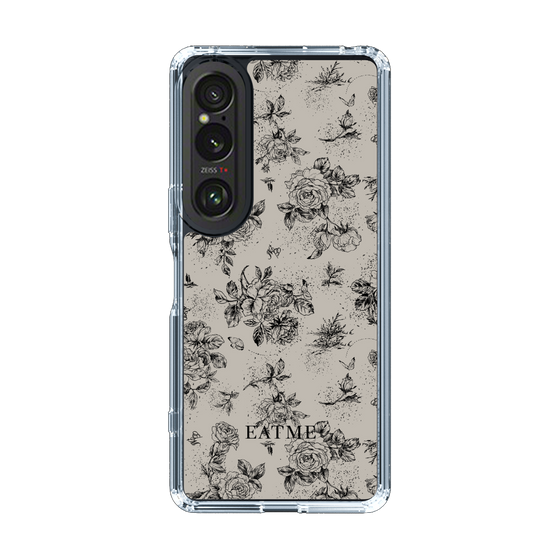 Slim Protection Case［ EATME - Toile de Jouy - Gray ］