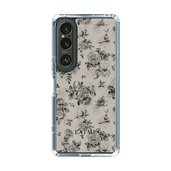 Slim Protection Case［ EATME - Toile de Jouy - Gray ］