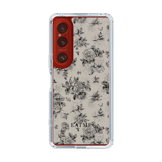 Slim Protection Case［ EATME - Toile de Jouy - Gray ］