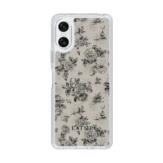 Slim Protection Case［ EATME - Toile de Jouy - Gray ］